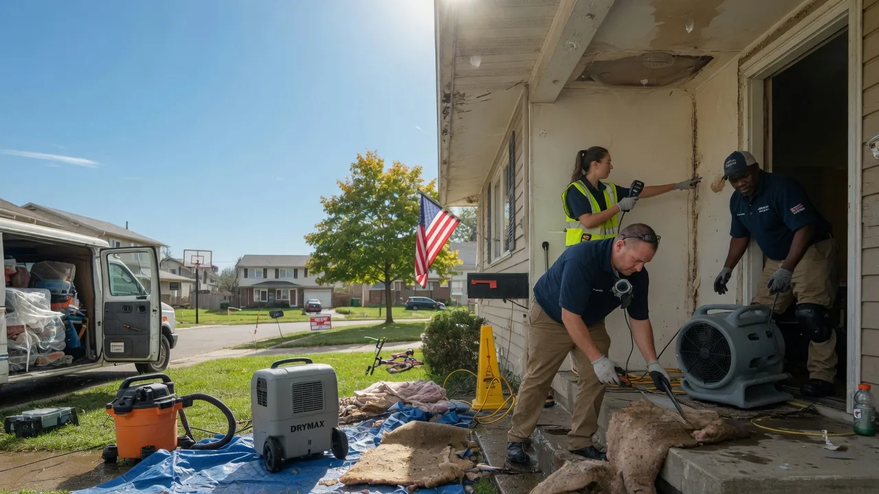 Water Damage Restoration in Nova, OH near me